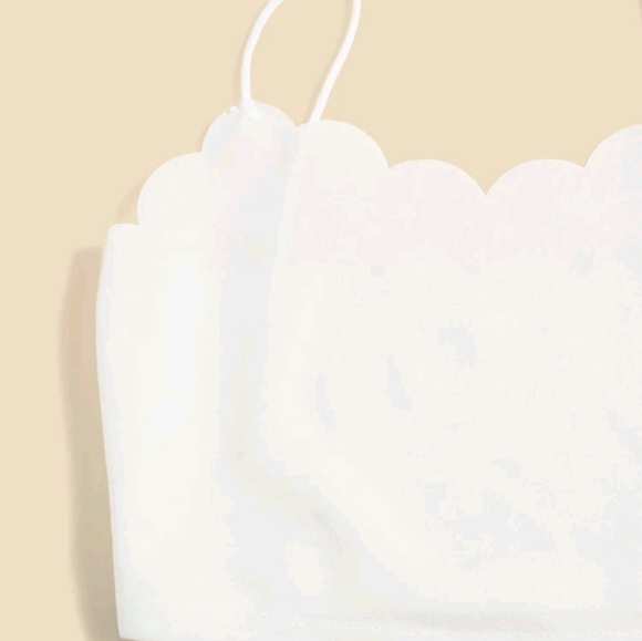 Girls 2 Piece Set, White Top Vibrant Mustard Yellow Floral Skirt NWOT sz XXL - Picture 4 of 4